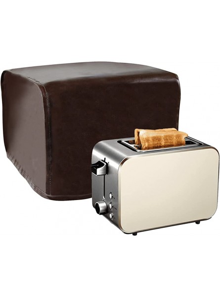 Toaster Protector Small Appliance Cover Household Bread Machine Dust Cover Waterproof for Protect Bread Machine or Small ApplianceBrown - UAYIG9FM