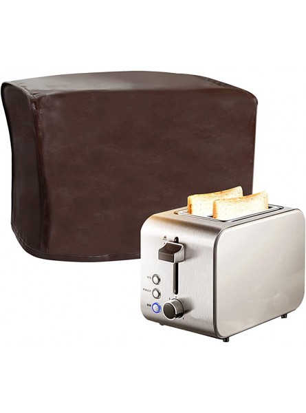 Toaster Protector Small Appliance Cover Household Bread Machine Dust Cover Waterproof for Protect Bread Machine or Small ApplianceBrown - UAYIG9FM