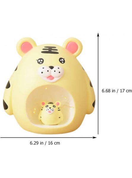 Balacoo Piggy Bank Money Bank Coin Bank Tiger- shaped Night Light Bedside Lamp Cute Table Lamp Desk Lamp for Bedroom Nursery Room - VOMYS3N2