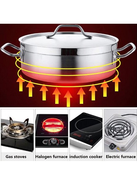Hot Pot，Stainless Steel Divided Hot Pot Pan，Chinese Dual Sided Yin Yang Hot Pot Pot，3-Flavor Shabu Shabu Hot Pot With Lid And Anti-Scald Handle，For Electric Induction Cooktop Gas Stove，26cm 10.2in - BTVU3YVU