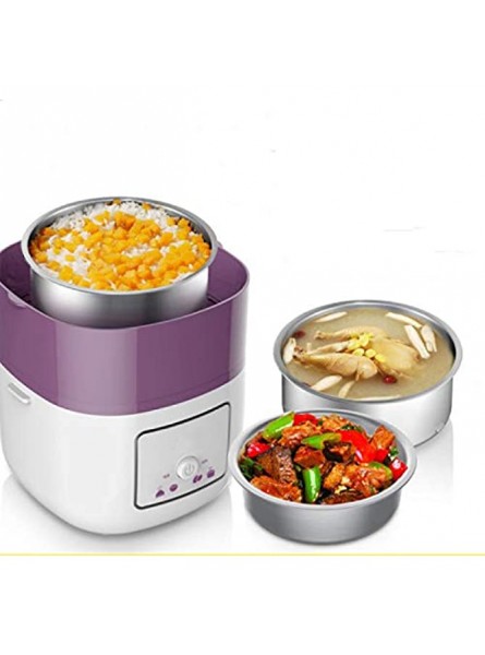 250W Electric Food Steamer Multifunctional Household Three Layers 304 Stainless Steel Split Hot Pot Mini Steamer 1.9L - OMSL6PXM