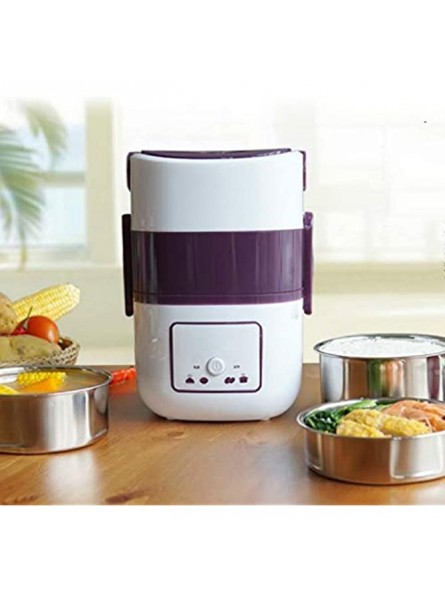 n a 250W Electric Food Steamer Multifunctional Household Three Layers 304 Stainless Steel Split Hot Pot Mini Steamer 1.9L - PUMMM2PQ